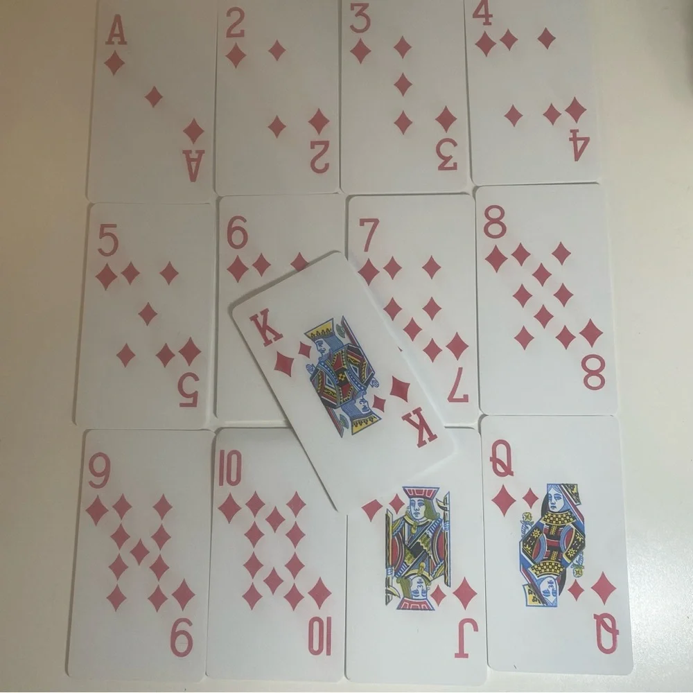 Pier 1 Imports 56 Giant EVA Foam Indoor/Outdoor Playing Cards